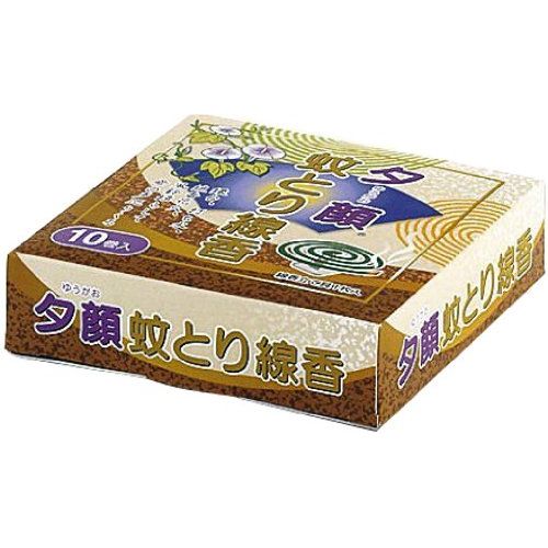 日本製 japan 紀陽除虫菊 夕顔 蚊とり線香 10巻〔まとめ買い60個セット〕 Y-8002【防虫殺虫グッズ】【代引不可】【北海道・沖縄・離島配送不可】