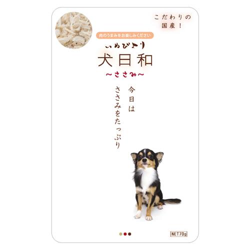 （まとめ買い）わんわん 犬日和 レトルト ささみ 80g 犬用 ドッグフード 〔×30〕【代引不可】【北海道・沖縄・離島配送不可】 4,445円