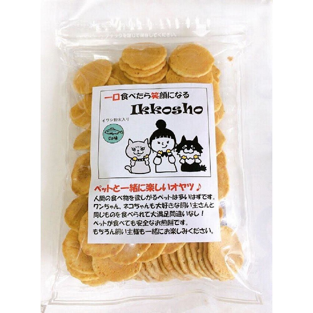 まとめ買い 一口笑 ペットと一緒に楽しいオヤツ 100g カルシウム味 犬用おやつ 7 男女兼用