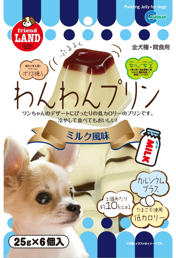 まとめ買い マルカン Dp 6 わんわんプリン ミルク風味 25g 6個入 犬用おやつ 18 北海道 沖縄 離島配送不可 Sittingseat Com