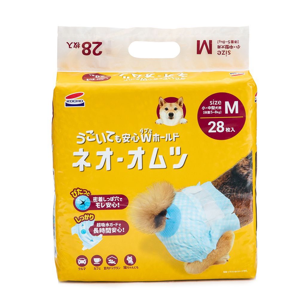 楽天スーパーセール】 まとめ買い コーチョー ネオ オムツ M 28枚 ペット用品 〔×3〕