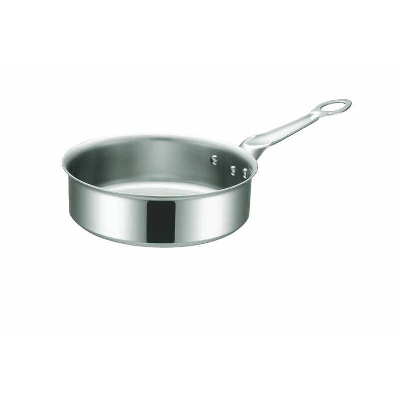 本間製造所 狆ころ印 IH達士 3層鋼クラッド ソテー食麺麭 15糎(0.9L) 本体 【北海道・沖縄・離島送りとどける不可】 キッチン用品・食器・調理器具-鍋・フライパン-鍋