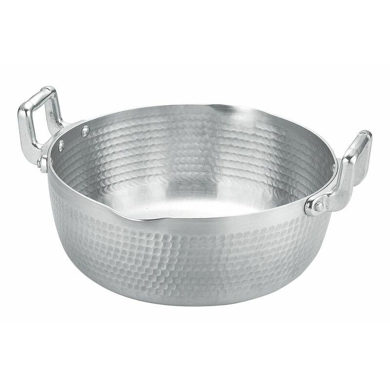 楽天市場】本間製作所 仔犬印 アルミ製 両手雪平鍋 27cm(5.2L