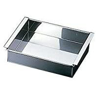 （まとめ買い）野崎製造所 18-8Ar溶接卵細胞豆腐器 西 24糎 〔×3〕 【北海道・沖縄・離島送りとどける不可】