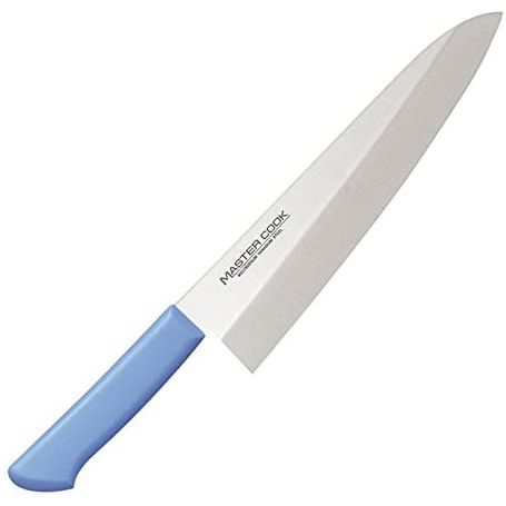 片岡製作所 マスターコック 抗菌カラー包丁 MCDK-240 洋出刃包丁 24cm ブルー 【北海道・沖縄・離島配送不可】|フジックス