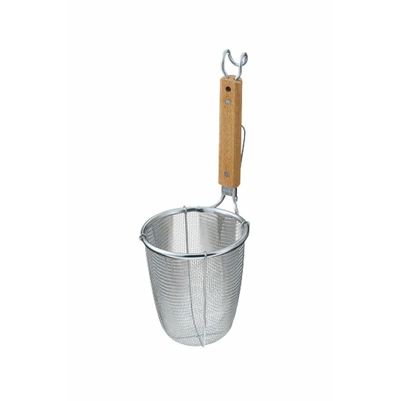 （まとめ買い）新越ワークス TS ラーメン専用力強さてぼ 深型 細麺用(10メッシュ)10128 〔×3〕 【北海道・沖縄・離島送りとどける不可】