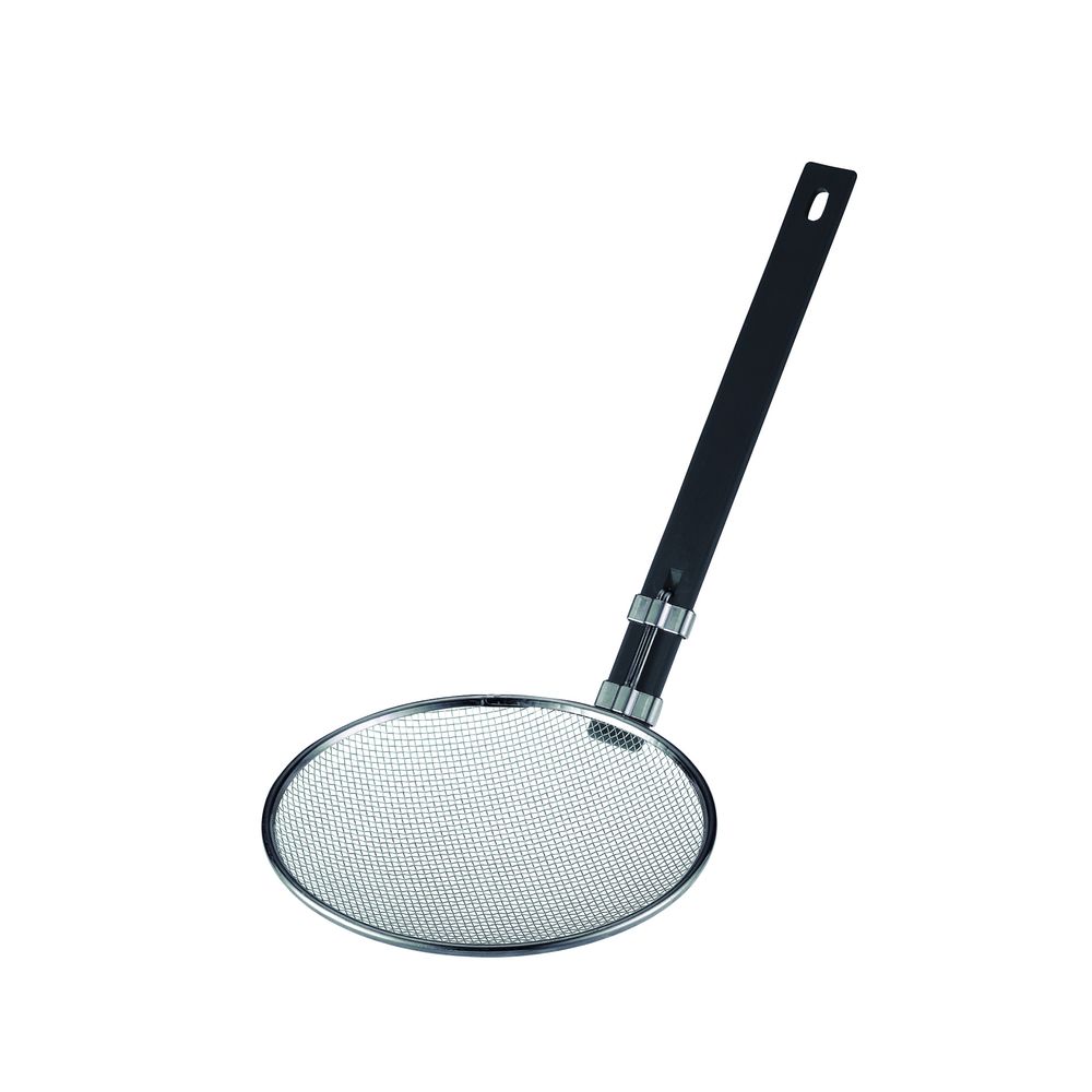 (まとめ買い)新越ワークス スリースノーそば揚(樹脂柄) タテ型 27cm 10187 〔×3〕 【北海道・沖縄・離島配送不可】|フジックス
