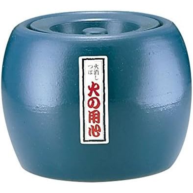 エムテートリマツ 陶器火消し壷 中 C-11-3 【北海道・沖縄・離島配送不可】