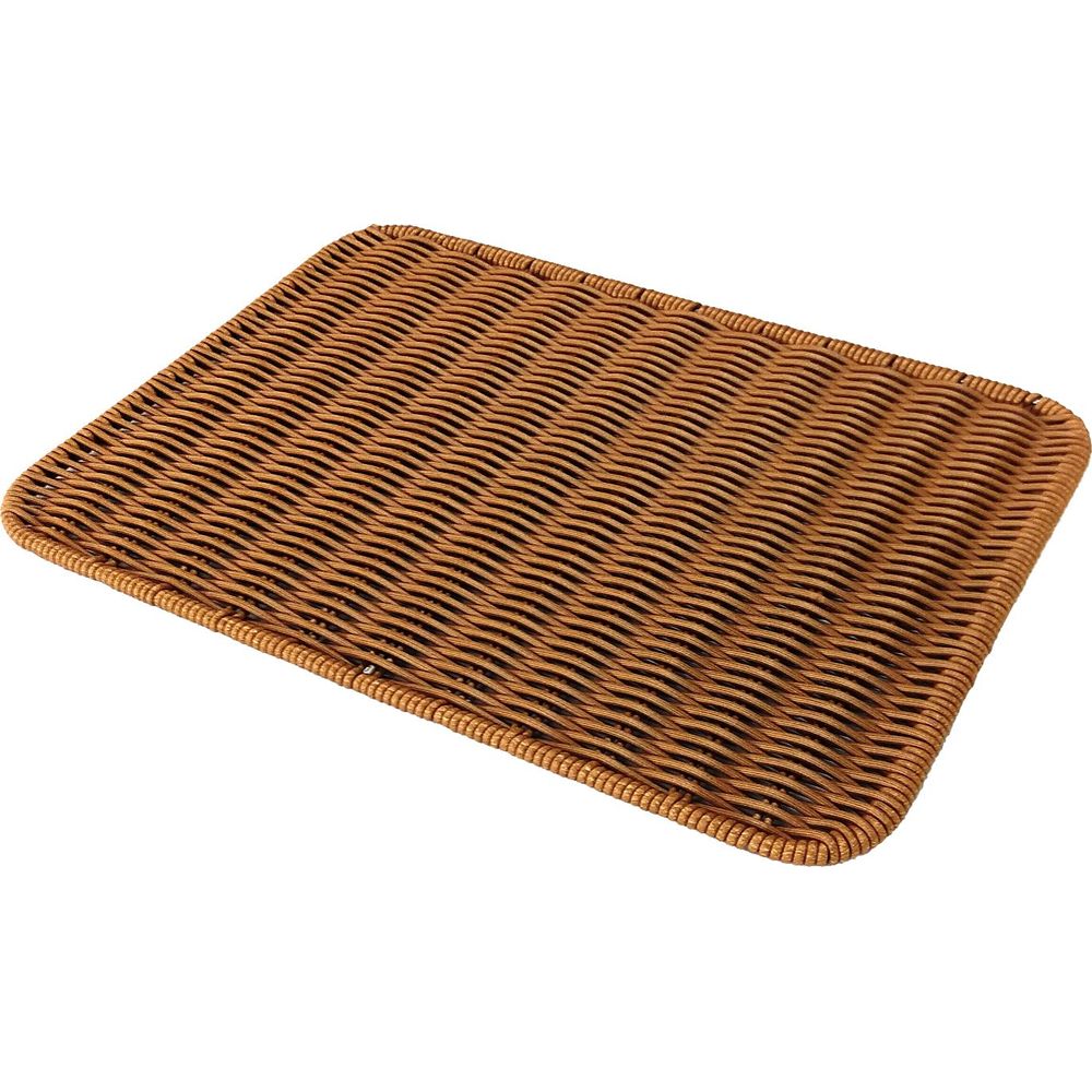 （まとめ買い）トーダイ 角型食麺麭お盆 56型 赤銅色BB-804-BR 〔×3〕 【北海道・沖縄・離島送りとどける不可】