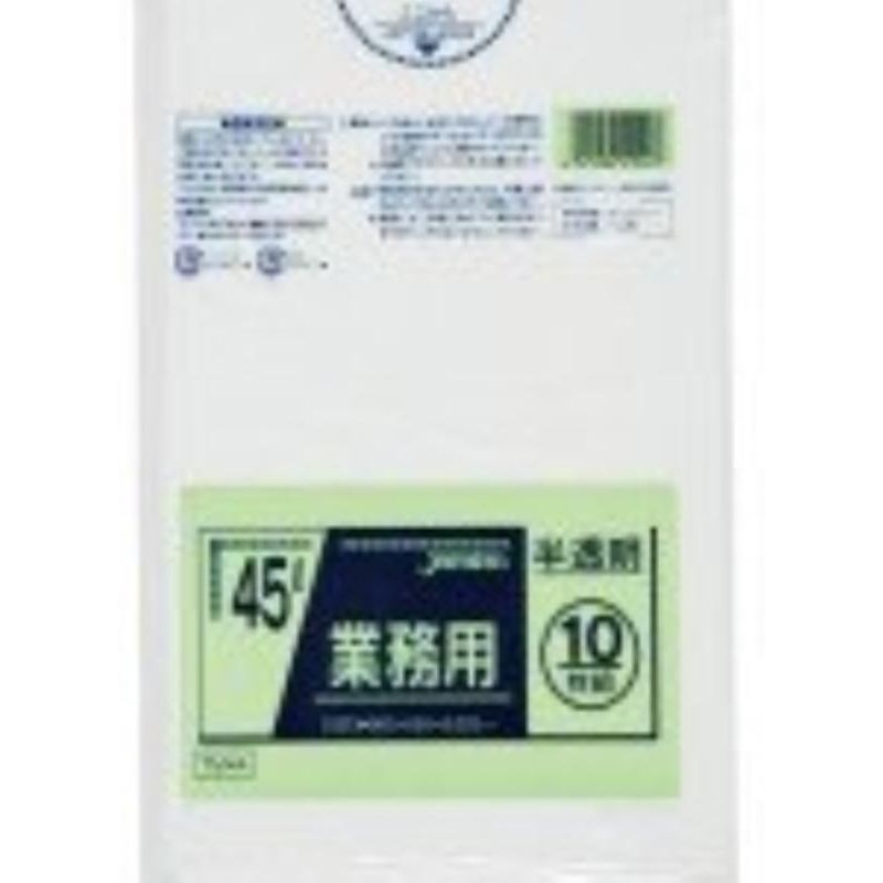 御勤め用45L 10枚入025LLD+メタロセン半澄み切った TM44 〔まとめ買い（60袋×5容れもの）足し加える300袋書き割り〕 38-282【代引不可】【北海道・沖縄・離島送りとどける不可】