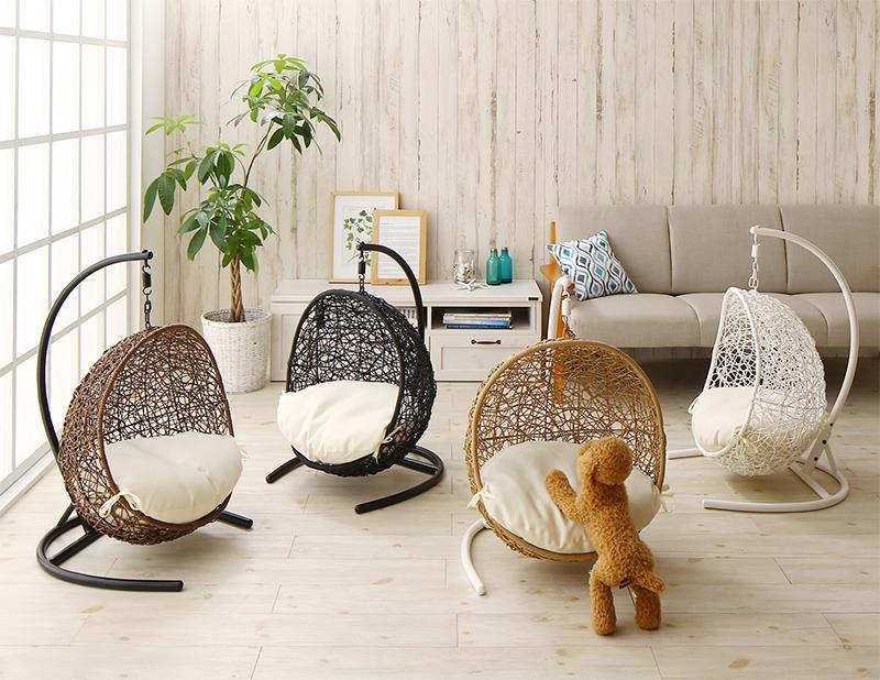 再再販 ペットにぴったり ミニチュアサイズのラタン調ハンギングチェアベッド Petmock ペットモック ホワイト 北海道 沖縄 離島配送不可 人気満点 Vancouverfamilymagazine Com