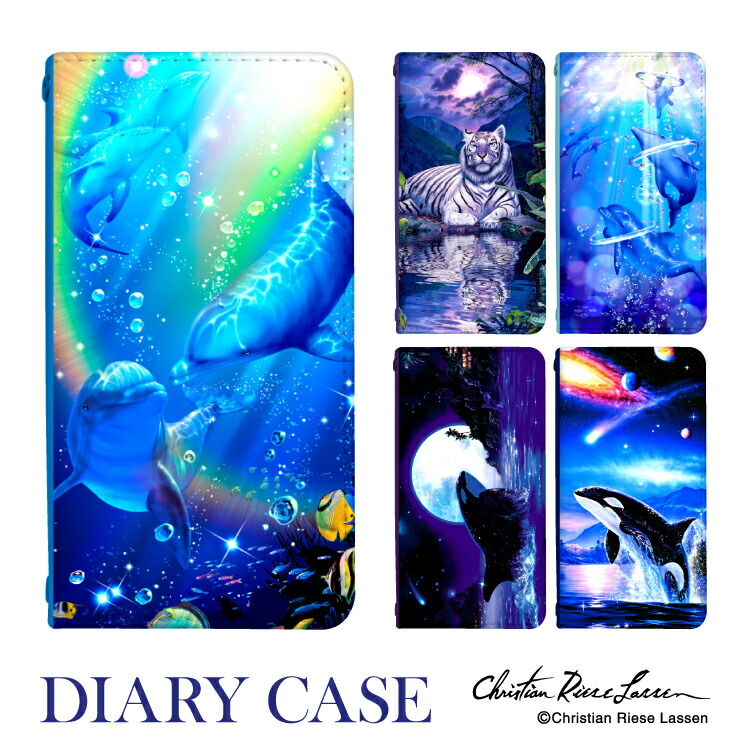 楽天市場 スマホケース 手帳型 クリスチャン ラッセン Christian Lassen イルカ 芸術 海洋風景 南洋 自然 生物 マリンアート 生命 ドルフィン 全機種対応 ベルトなし Iphone12 アイフォン アンドロイド ギャラクシー エクスペリア アクオス スマホカバー 携帯ケース