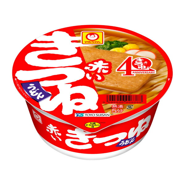 楽天市場】マルちゃん 赤いきつねうどん 東 96g×12個入り (1