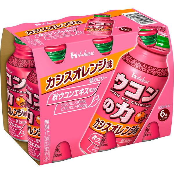 ウコンの力 カシスオレンジ味 100ml×6本×10セット(1ケース) 7,620円