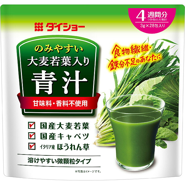 ダイショー　のみやすい大麦若葉入り青汁４週間分 84g×10個入り　3ケースセット(計30個)（AH） 20,971円
