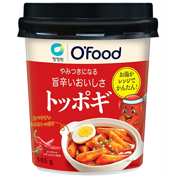 大象ジャパン　トッポギ（カップ） 105g&times;12個入り&times;５ケース（計60個）（AH）｜Ｔ-富士薬品