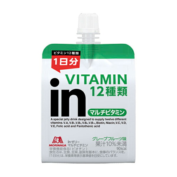 ｉｎゼリー マルチビタミン 180g×36個入り