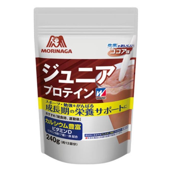 ジュニアプロテイン ココア味 240g×15個入り(1ケース) 13,973円