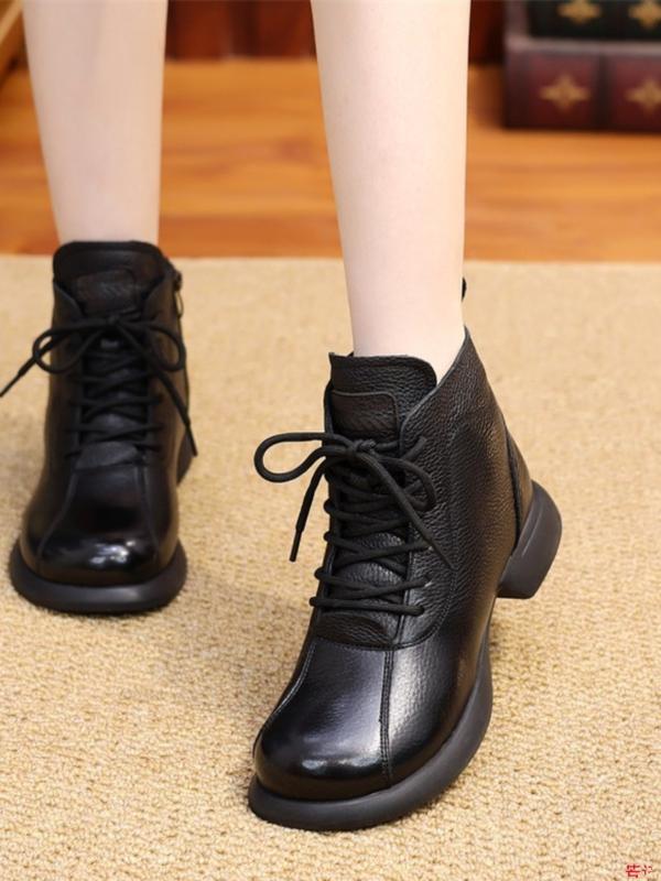 ショートブーツ・ブーティ LEYANE LEATHER BOOTS tb211374_6.jpg