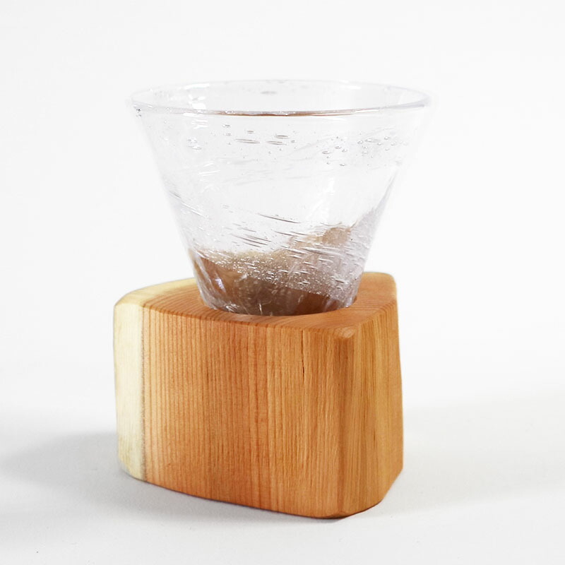 楽天市場】【至高の酒器】淳工房『木グラス』（ヒビ・槐・ペア