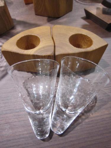旭川クラフト JUN COBO 淳工房 Ki Glass 木グラス ヒビ 国産