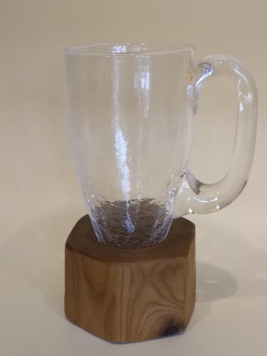 【至高の酒器】淳工房『ビールジョッキ』（ヒビ・槐）　大サイズ(約500cc)｜矢島酒店 店