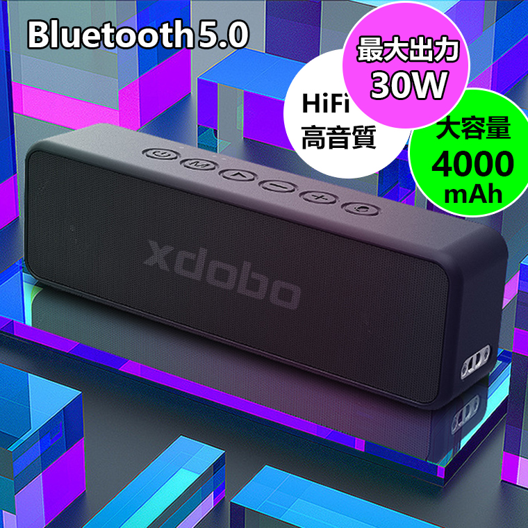 ブルートゥース スピーカー Bluetooth ワイヤレス 30w 防水 高音質 Bluetooth5 0 テレビ 車 おしゃれ アウトドア Pc マイク付き 流行に かわいい Pcスピーカー パソコン キッチン Microsd再生 防塵 手元