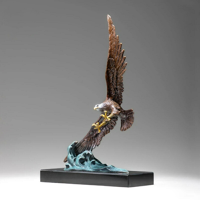 楽天市場】鷹の置物 銅製鷹【大展鴻図】 : 中国貿易CTC