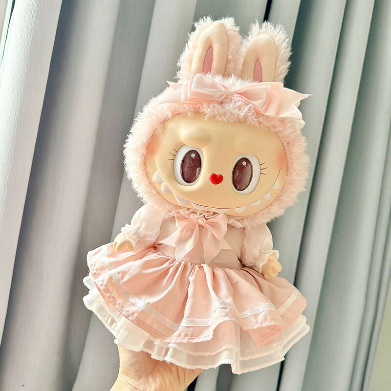 Labubu 38cm ドール服 ぬいぐるみ 衣装のみ 本体ではない 着せ替え服 ラブブ 手作り かわいい フィギュア用 洋服 らぶぶ ラブブ labubu435
