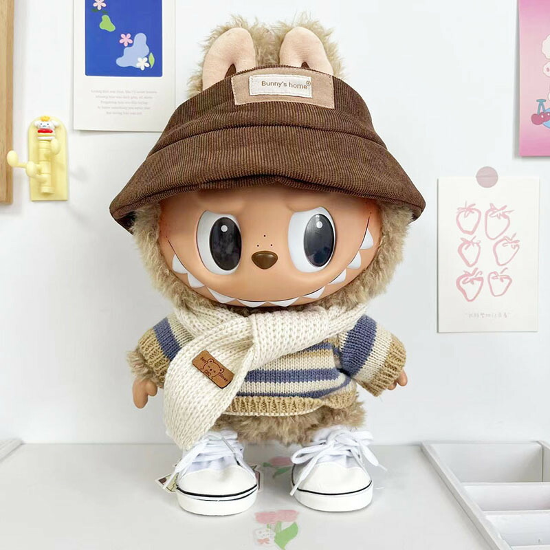 Labubu 38cm ドール服 ぬいぐるみ 衣装のみ 本体ではない 着せ替え服 ラブブ 手作り かわいい フィギュア用 洋服 らぶぶ ラブブ labubu460