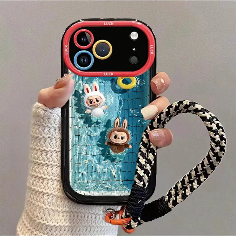 楽天市場】ラブブ iPhone 17 Pro Max ケース カートゥーン labubu らぶ