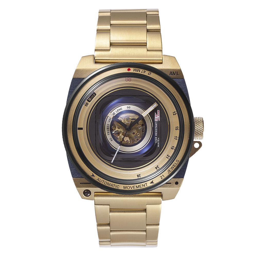 TACS VINTAGE LENS AUTOMATIC II TS1803JP 数量限定100本 レザーベルト付 腕時計 自動巻 メンズ【送料無料】