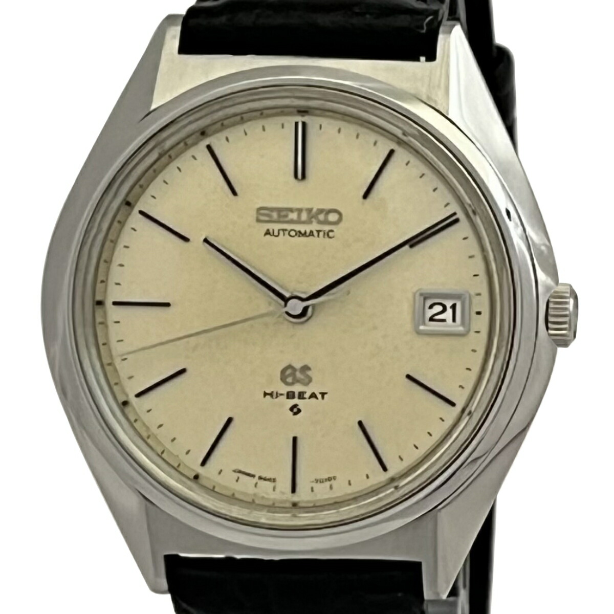 【中古】競技場セイコー Grand Seiko GS 5645-7010 56GS 1973年製 自動小銃巻 御機嫌音楽的リズム 検査と修理済 アンティーク メンズ