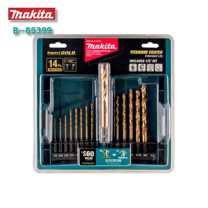 Makita - マキタUSAメトリックドリル＆スクリュービットセット B-49373 Makita USA - Product Details -B-49373