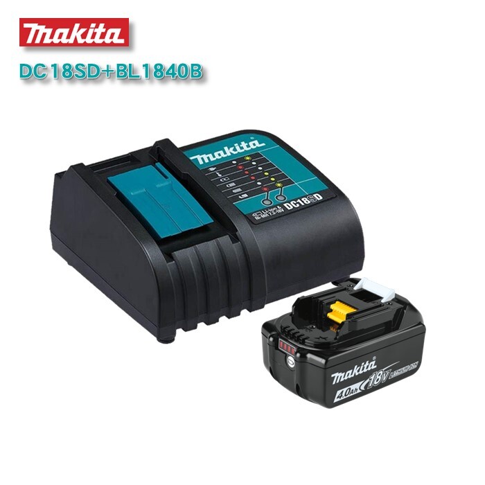 【楽天市場】マキタ BL1830B 3.0Ah バッテリー DC18SD 充電器 7.2v-18v 2.6A セット MAKITA  バッテリーチャージャー リチウムイオン 純正 並行輸入品 : ふくいち