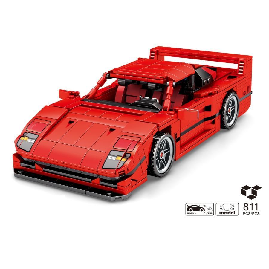 差しつかえる取り替えっこ レゴ 取り替えっこ品 レゴプルバック車 フェラーリF40車 生まれ落ちる日 差し上げ物