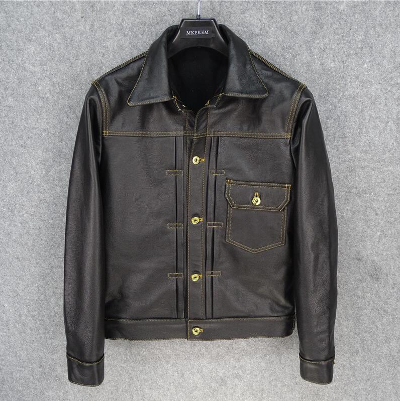 なめし革上衣 雅びやか 本革 牛皮506 ライダースジャケット メンズ流行り物   革ジャン  S～4XL