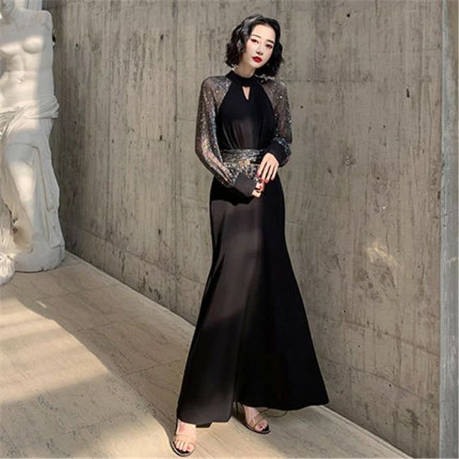 黒いこと   マキシ丈、ロング丈 ロング御召しもの スコート  二次会御召しもの フォーマルドレス 春 夏 秋 冬 寄り合い御召しもの 二次会 2次会