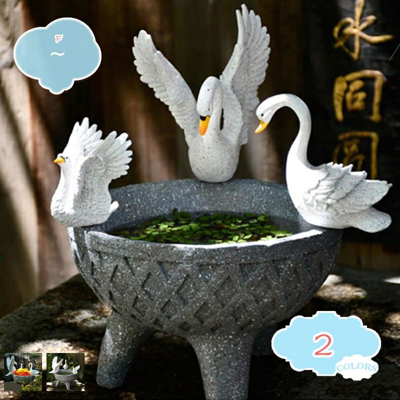 鵠 飾りつけ オブジェ ガーデニング 好いたらしい 庭飾りつけ 毛の荒物オブジェ 室外 室内装飾 部屋の入り口 花やしき 差し上げ物 ガーデニングのかざり付ける 祝する品 アウトド