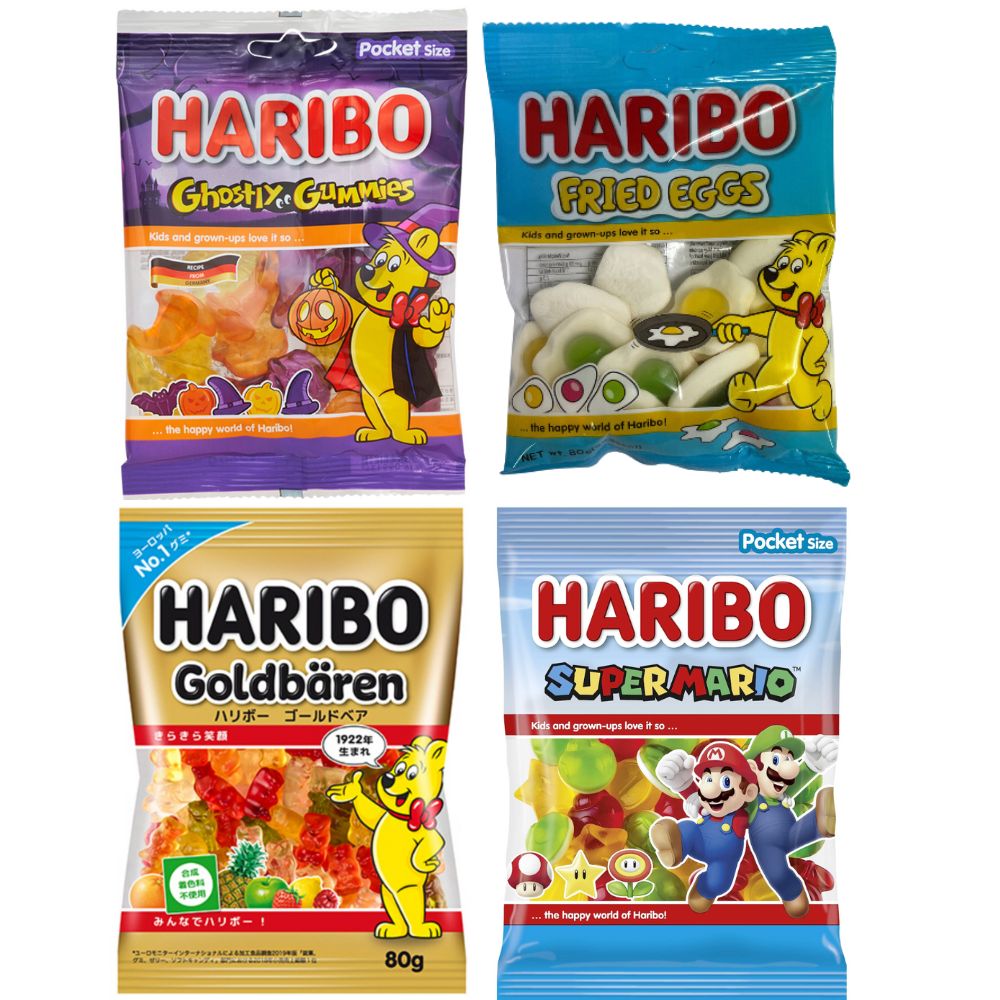 ハリボー 懸賞 当選品 まとめ売り HARIBO ハリボー ゴールドベア グミ 80g×6袋 まとめ買いセット
