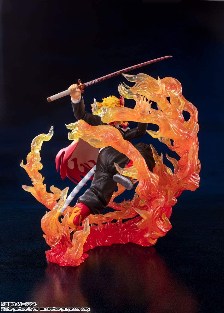 フィギュアーツzero 鬼滅の刃 煉獄杏寿郎 炎の呼吸 約180mm Pvc Abs製 塗装済み完成品フィギュア Bas septicin Com