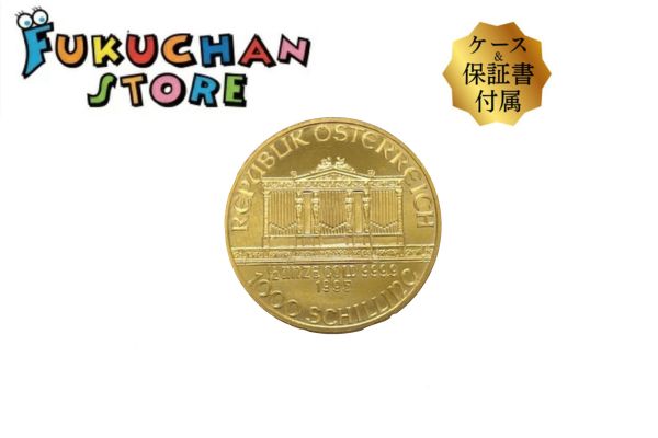 楽天市場】オーストリア ウィーン金貨 1/2オンス 1994年 純金 24金