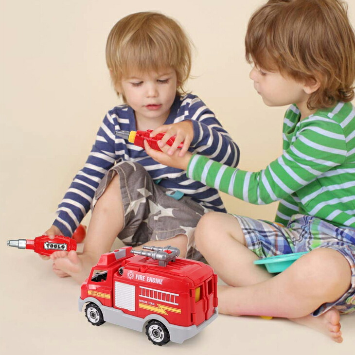 送料無料 Remoking 車輪玩び物 体系 消防車 Diy 車一揃い 少年 小人玩び 音声揚水機消防車 子供向け ごっこ遊び 緊急事態車 知育玩具 仕事車 用具セット 走行能力のある 生れでる昼 進呈 入園 贈答品評判 贈答品 Fo318 Cannes Encheres Com
