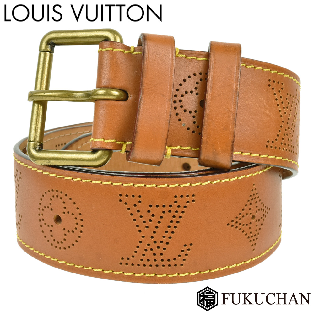 【楽天市場】【LOUIS VUITTON/ルイ・ヴィトン】サンチュール・ペルフォ 85/34 M6926 【中古】：ブランドショップ FUKUCHAN