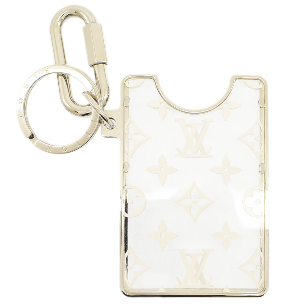 楽天市場 Louis Vuitton ルイ ヴィトン ポルト クレ プリズム アイディー カードホルダー パスケース Idケース キーホルダー プラスチック 金属素材 クリア M685 ユニセックス 中古 送料無料 ブランドショップ Fukuchan