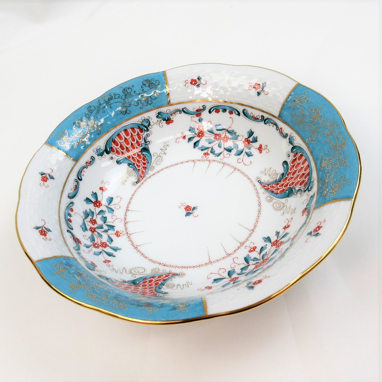 7.HEREND ヘレンド トゥッピーニの角笛 (TCA) 16.5cm オートミール
