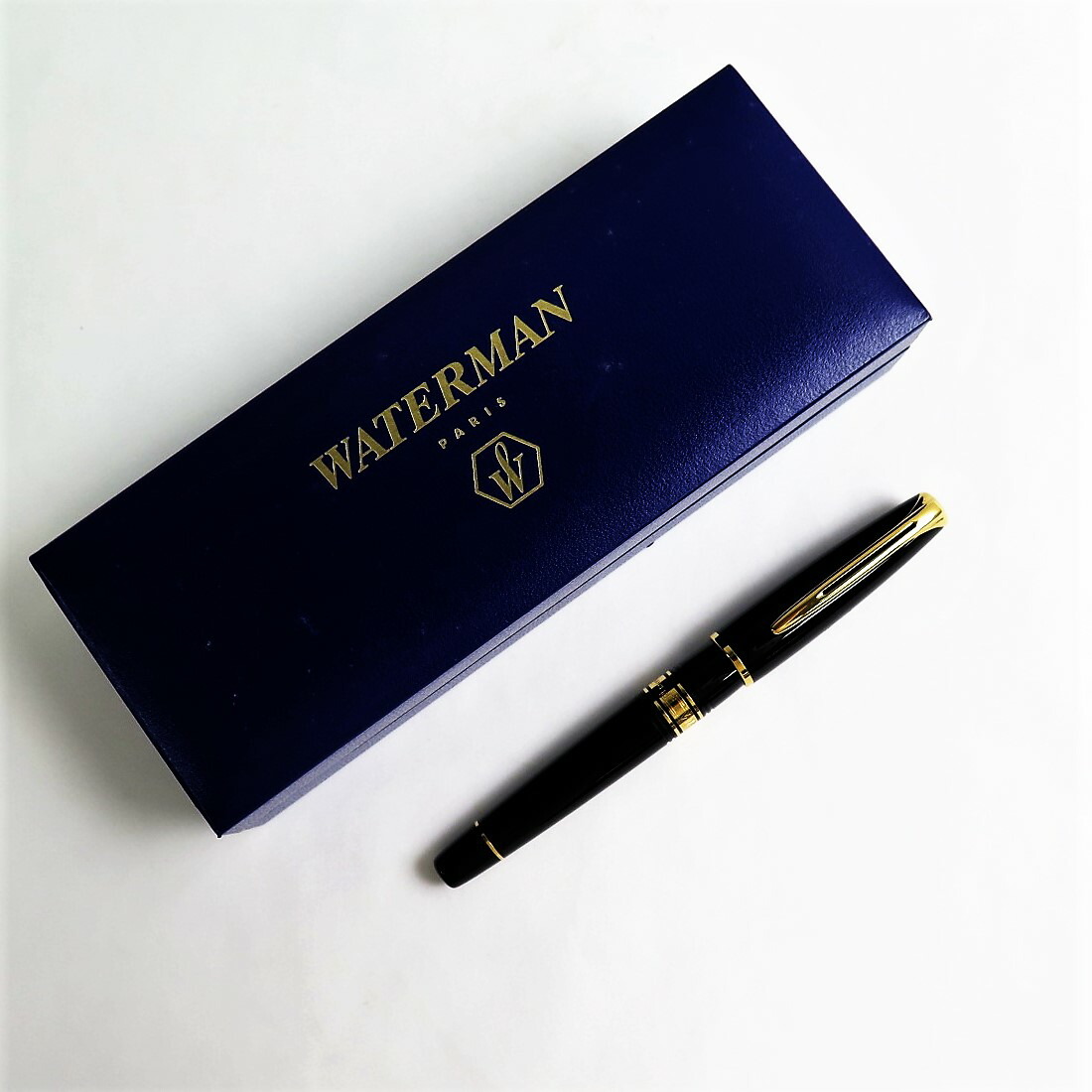 素敵な WATERMAN ウォーターマン チャールストン エボニーブラック 18K