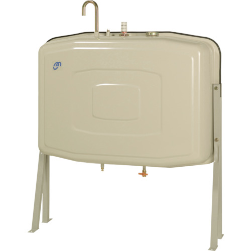 オーティ・マットー ランプ油貯蔵タンク 壁ピタタイプ ２４５Ｌ どんぶり鉢弁膜遣りくち  OT-250S 1/2B 833-8035