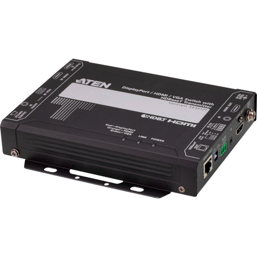 ＡＴＥＮ ＤｉｓｐｌａｙＰｏｒｔ＆ＨＤＭＩ＆ＶＧＡＨＤＢａｓｅＴトランスミッター（ＰＯＨ、４Ｋ相応う）  VE3912T 251-6048