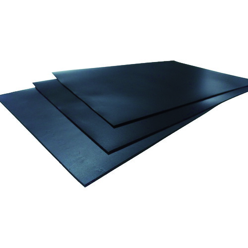 イノアック マイクロセルポリマーシート ＰＯＲＯＮ 雨合羽続きもの 厚さ１．０粍 黒  WP24P-1.0 BK 114-3062